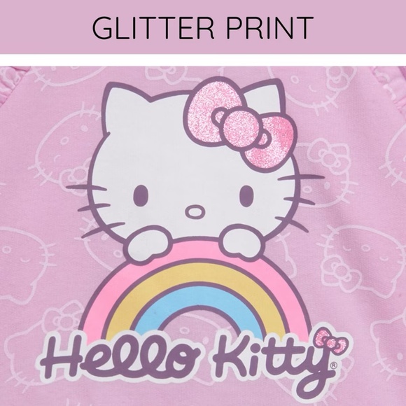 Hello Kitty French Terry Dress (NWOT) - Picture 4 of 5